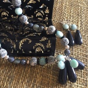 Necklace and Earrings